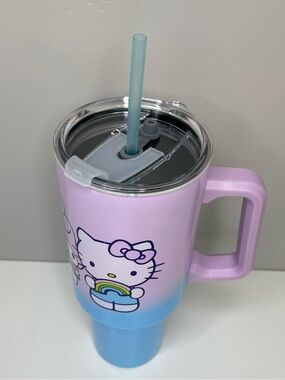 Sanrio Hello Kitty And Friends Rainbow Stainless Steel Travel Cup 40 oz.